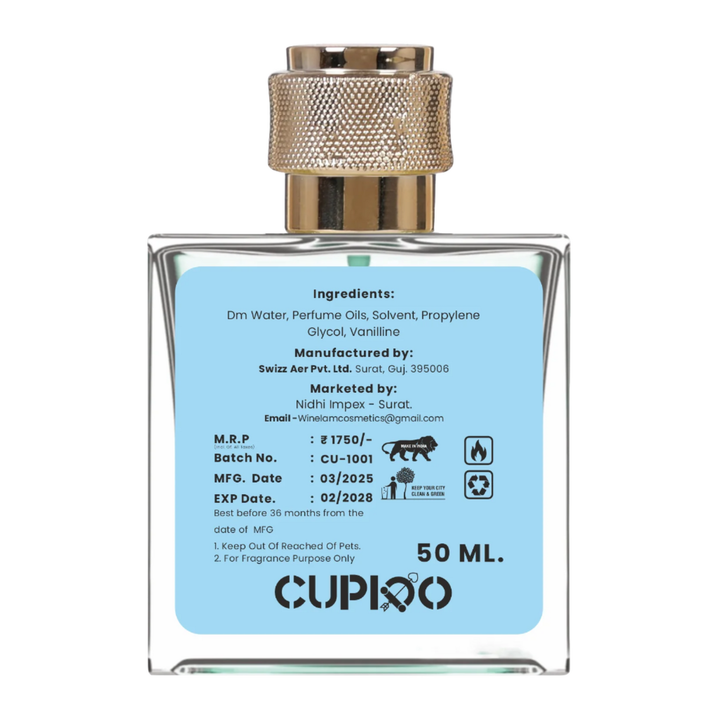 Cupido Perfume for Couple