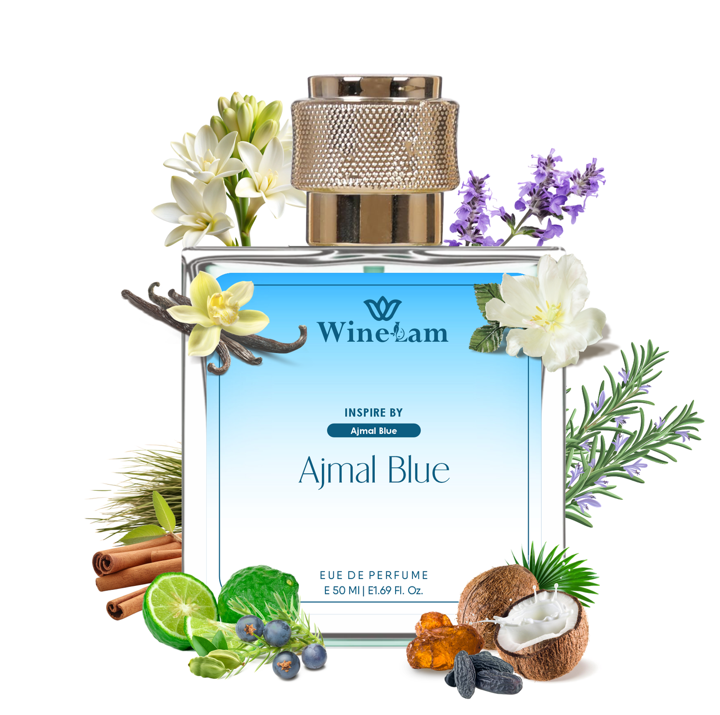 Winelam Ajmal Blue Perfume