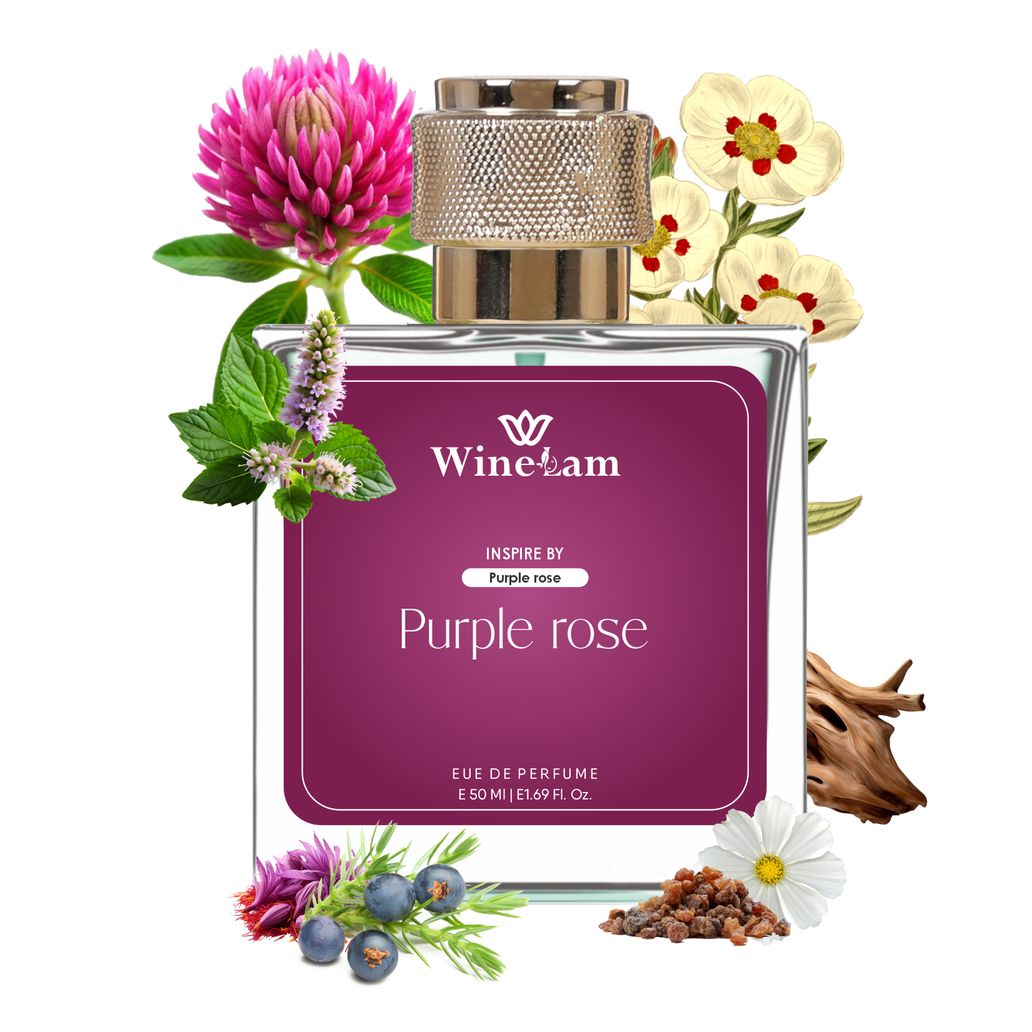 Winelam Purple Rose Perfume
