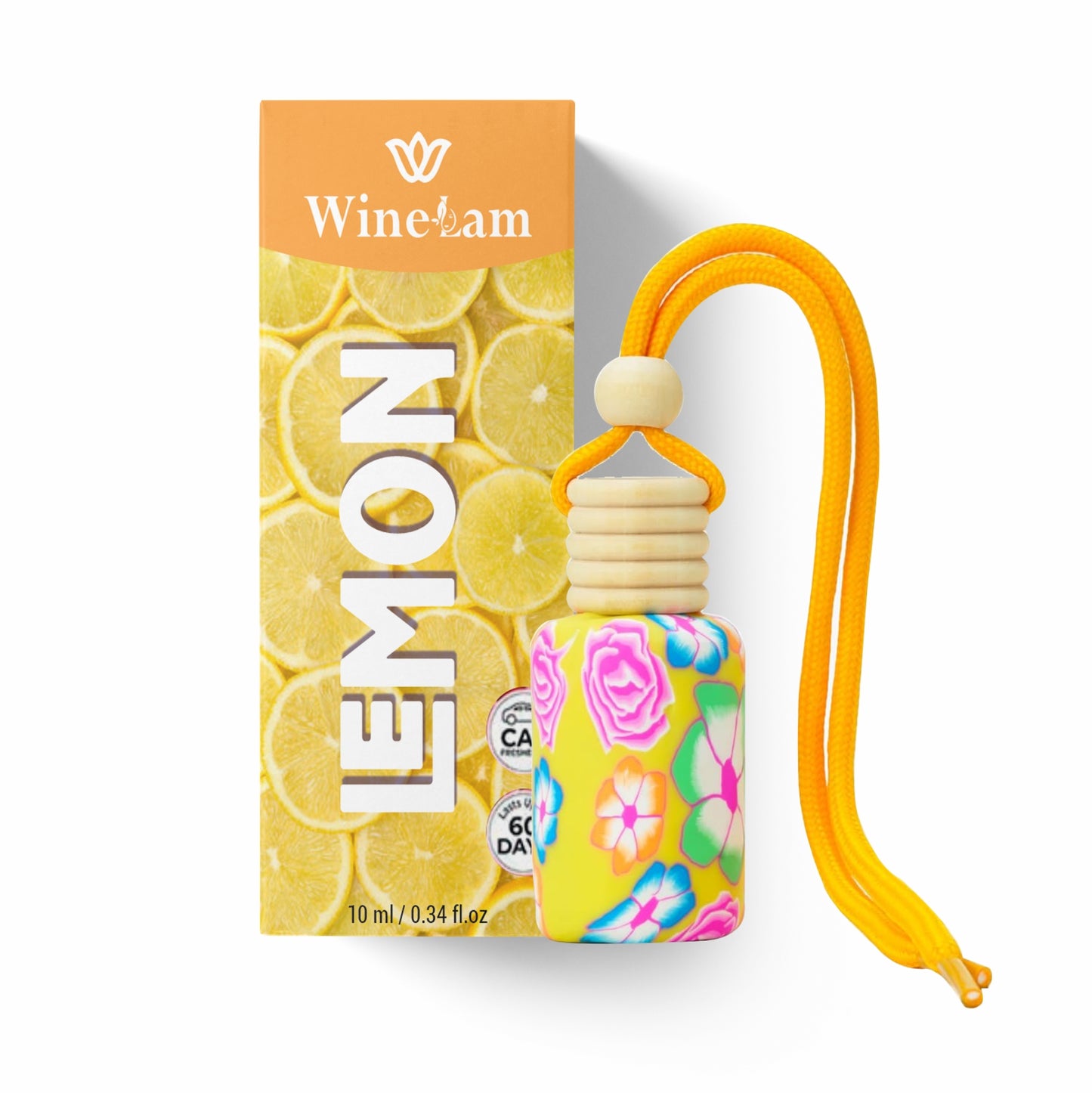 Lemon Floral Car Attar