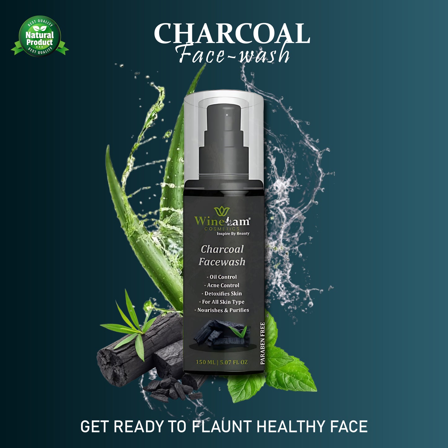 Charcoal Facewash