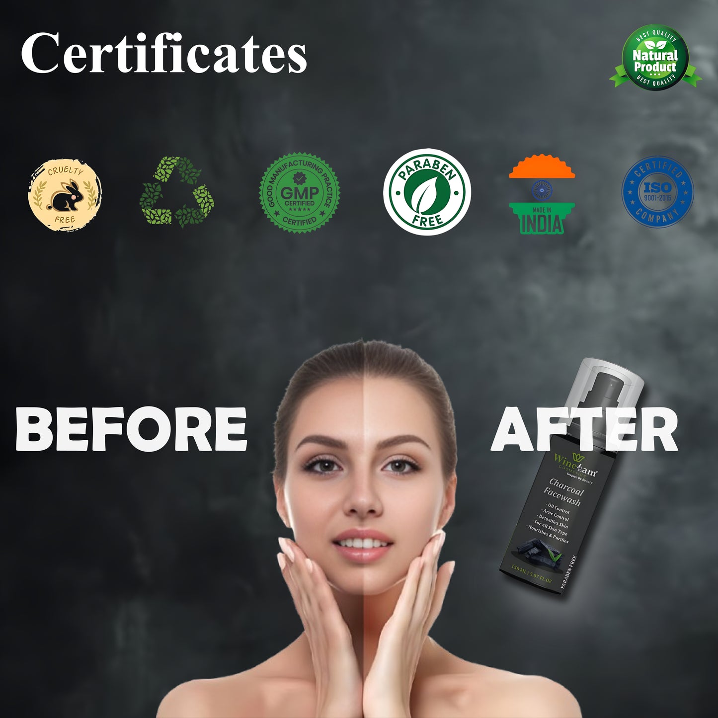 Charcoal Facewash