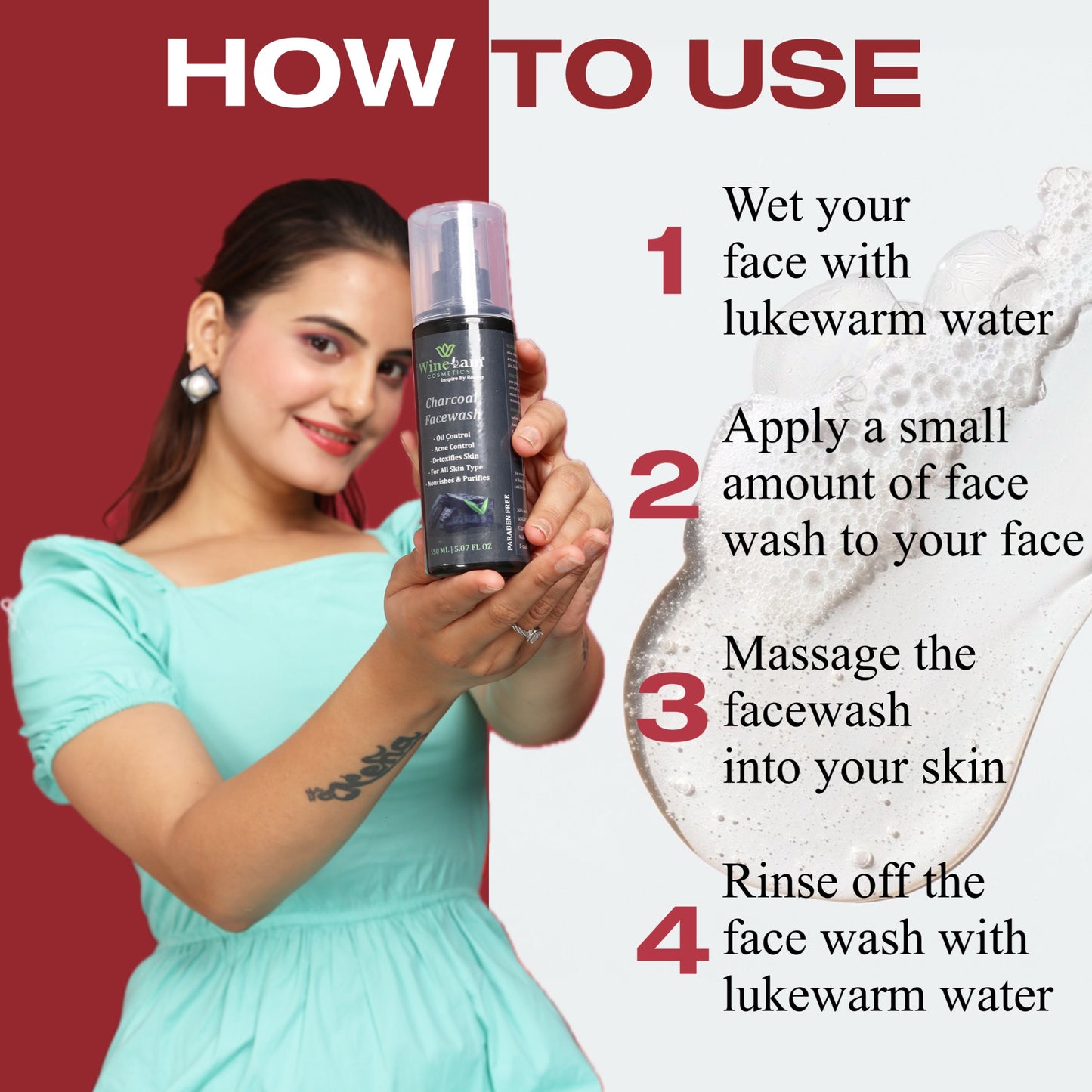 Charcoal Facewash