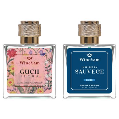 Sauvege | Gucii Florl – Luxury Perfume Duo