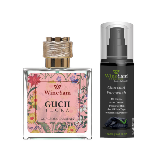 Charcol Face Wash | Flora – Perfume And FaceWash Duo
