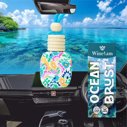 Ocean Burst Floral Car Attar