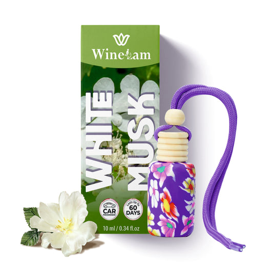 White Musk Floral Car Attar