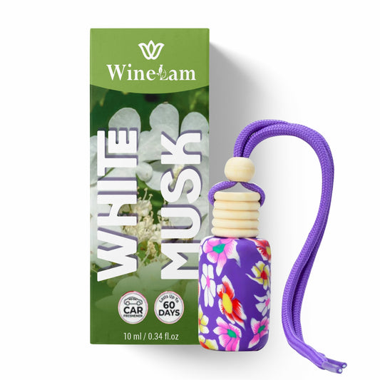 White Musk Floral Car Attar